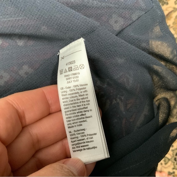 Monsoon long lined‎ skirt. - Picture 9 of 9